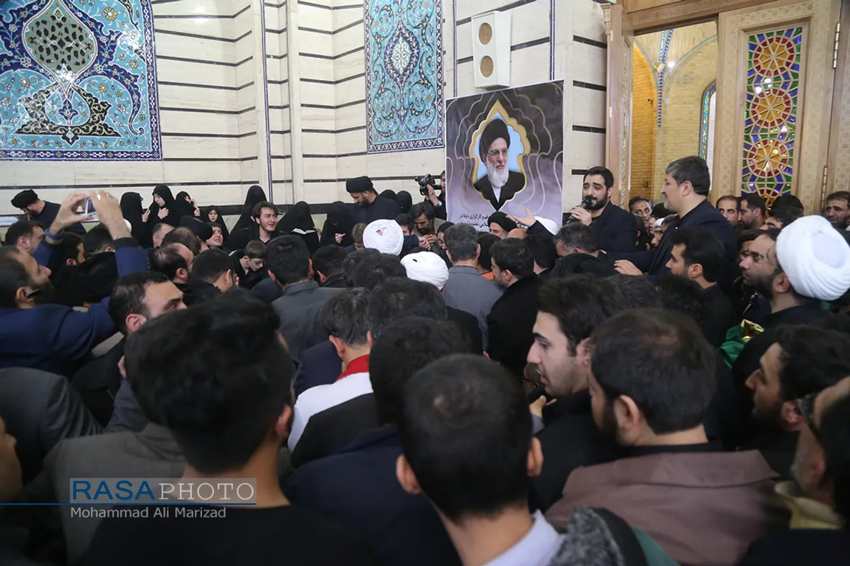 تشییع با شکوه مرحوم آیت الله هاشمی شاهرودی در قم