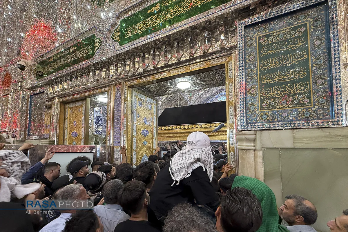 حرم حضرت امام امیرالمؤمنین (ع) در آستانه اربعین حسینی
