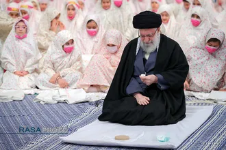 مراسم جشن تکلیف دختران دانش&zwnj;آموز با حضور مقام معظم رهبری