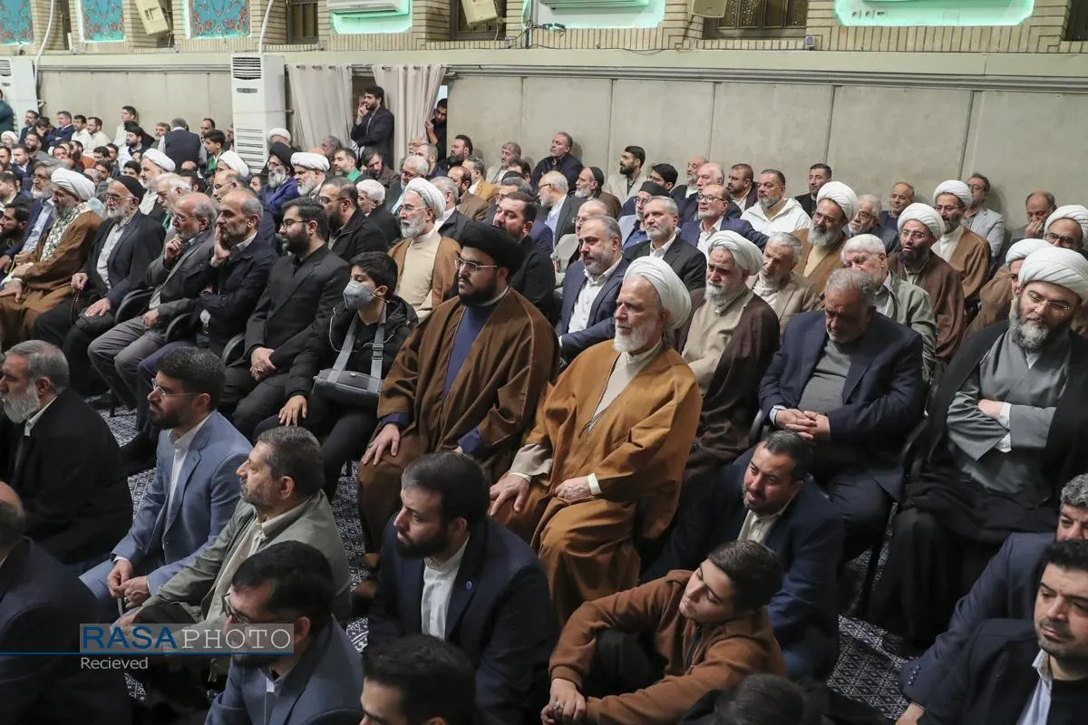 مراسم جشن میلاد حضرت صدیقه طاهره فاطمه زهرا (سلام&zwnj;الله&zwnj;علیها) با حضور رهبر انقلاب