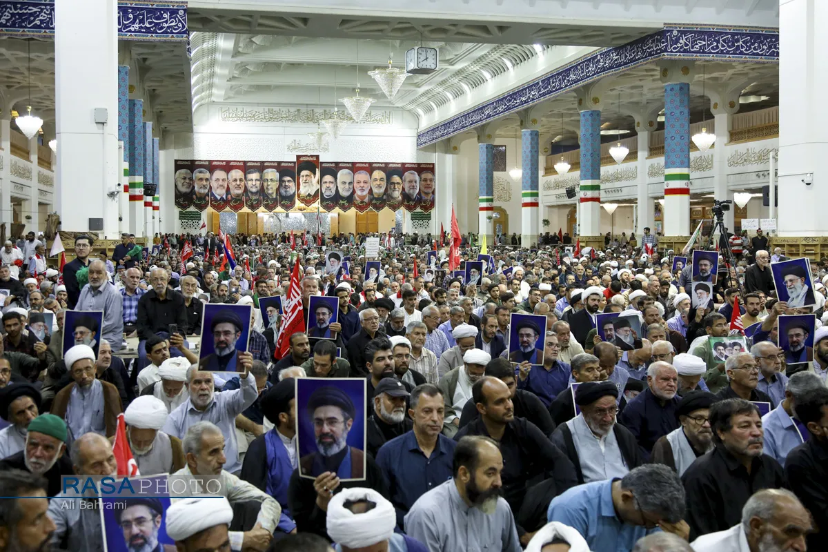 مراسم بزرگداشت چهلم تشییع و تدفین &laquo;آقای شهید ایران&raquo; در قم
