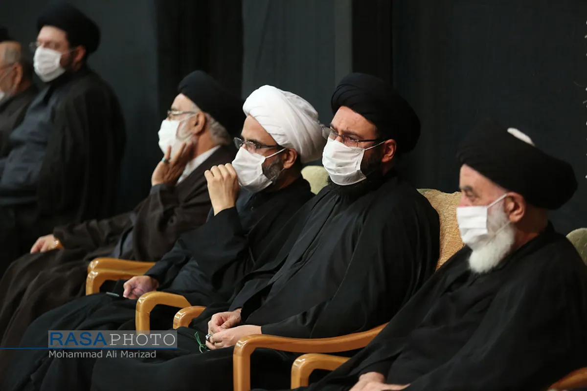 عزاداری دهه سوم محرم در حسینیه مرحوم آیت الله هاشمی شاهرودی