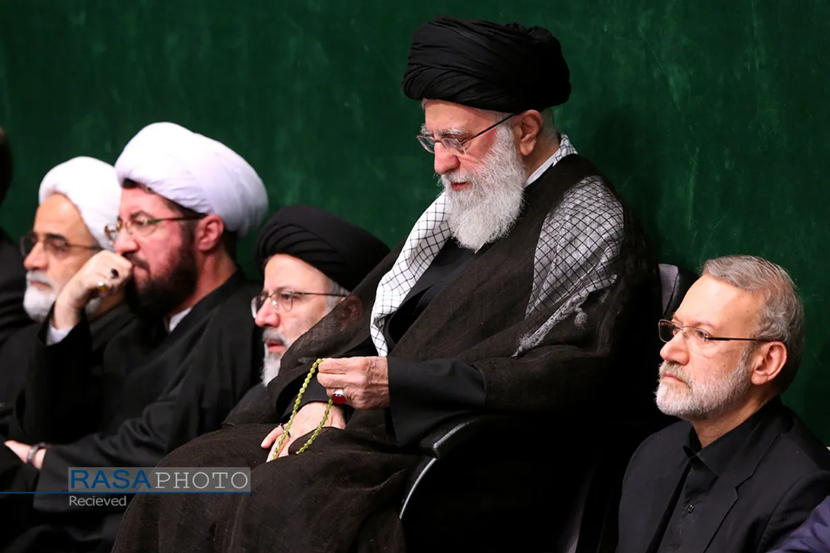 دومین شب مراسم عزاداری حضرت اباعبدالله الحسین (علیه&zwnj;السلام) با حضور رهبر انقلاب