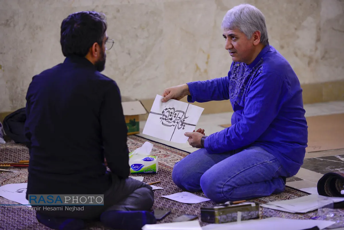 آغاز به کار کارگاه هنری ام&zwnj;المقاومه در نجف اشرف