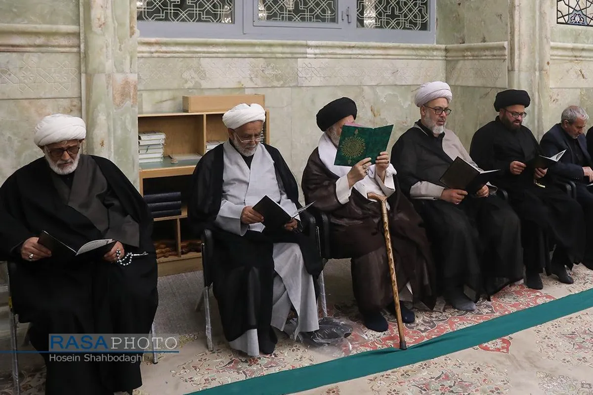 مراسم بزرگداشت آیت الله ضیاء الدین نجفی
