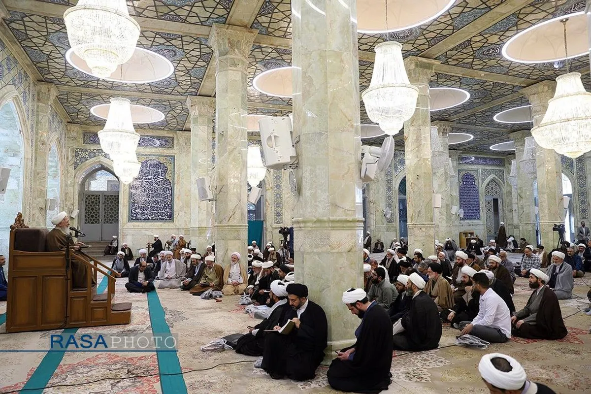 جلسه درس خارج فقه قضا و شهادت حضرت آیت الله جوادی آملی