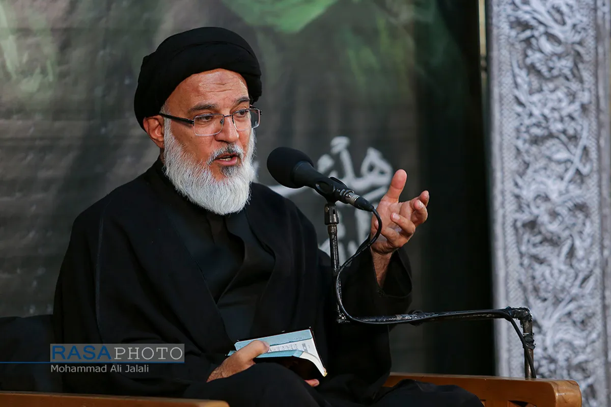 مراسم سوگواری حضرت اباعبدالله&zwnj;الحسین(ع) در هیئت ثارالله قم&lrm;