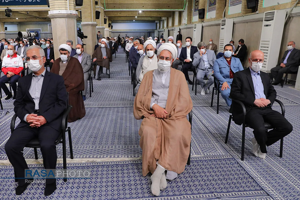 دیدار کارگزاران حج با مقام معظم رهبری