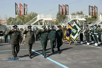 مراسم مشترک دانش&zwnj;آموختگی دانشجویان دانشگاه&zwnj;های افسری نیروهای مسلح