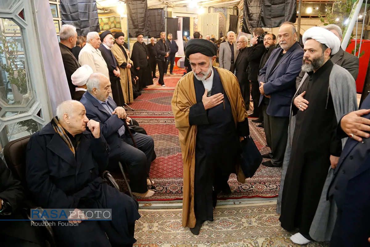 مراسم ترحیم آیت&zwnj;الله سیدمحمدمهدی موسوی خلخالی در تهران
