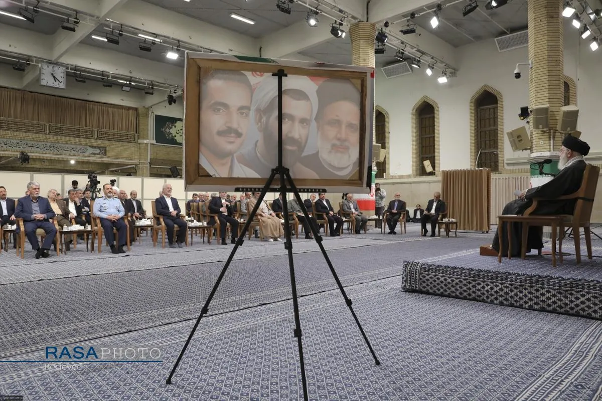 دیدار رئیس&zwnj; جمهور و اعضای هیئت دولت با رهبر معظم انقلاب