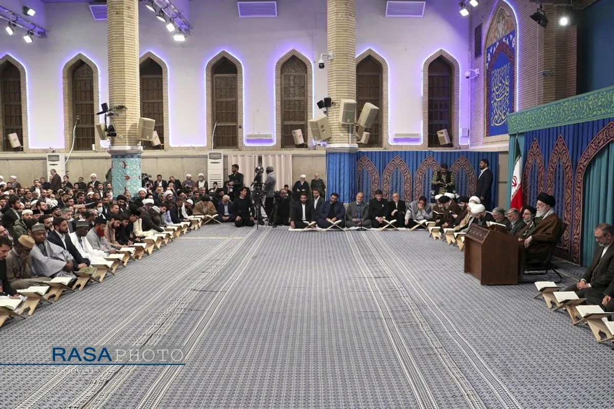 دیدار شرکت&zwnj;کنندگان در مسابقات بین&zwnj;المللی قرآن با رهبر انقلاب