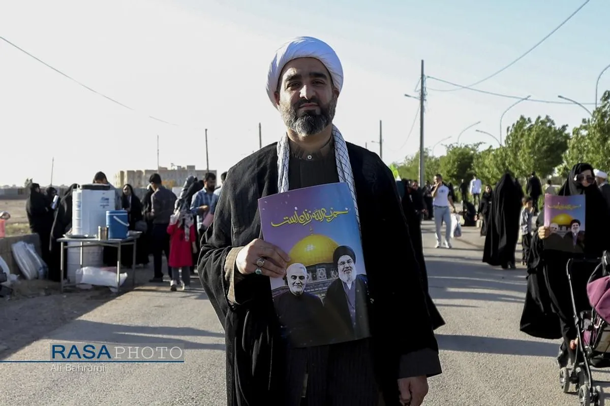 اجتماع بزرگ مردمی انا علی العهد