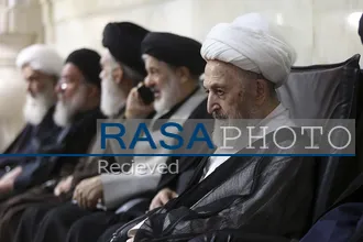 بزرگداشت رهبر شهید از سوی حضرت آیت&zwnj;الله سبحانی در حرم بانوی کرامت
