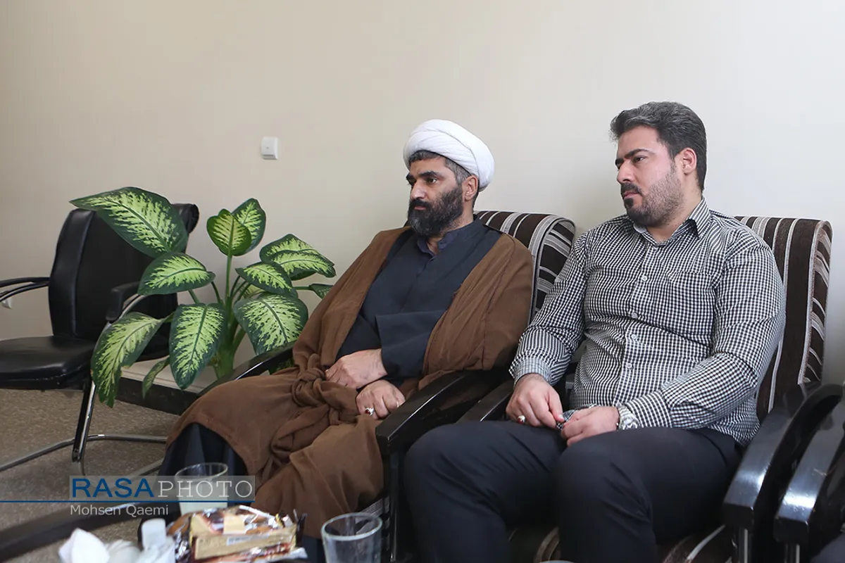 حضور مسئول بسیج رسانه در خبرگزاری رسا