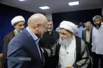 دیدار دکتر قالیباف با آیت الله کریمی جهرمی