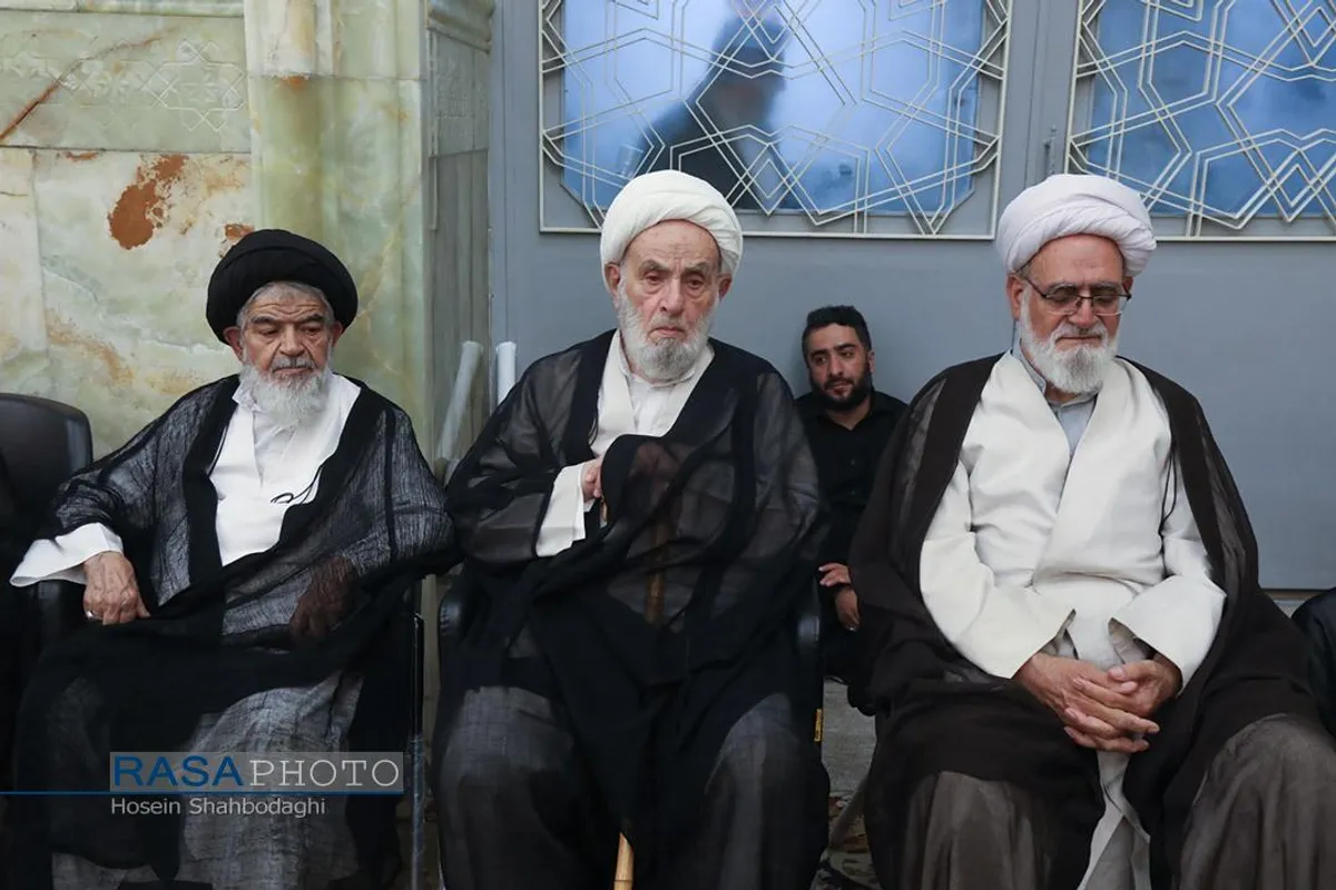 مراسم ختم آیت الله حاج شیخ عباس محفوظی