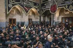 عزاداری روز عاشورای حسینی در مدرسه دو درب حرم مطهر رضوی