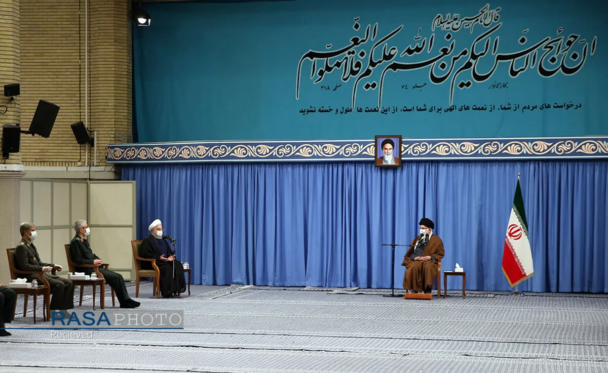 جلسه ستاد ملی مقابله با کرونا با حضور مقام معظم رهبری