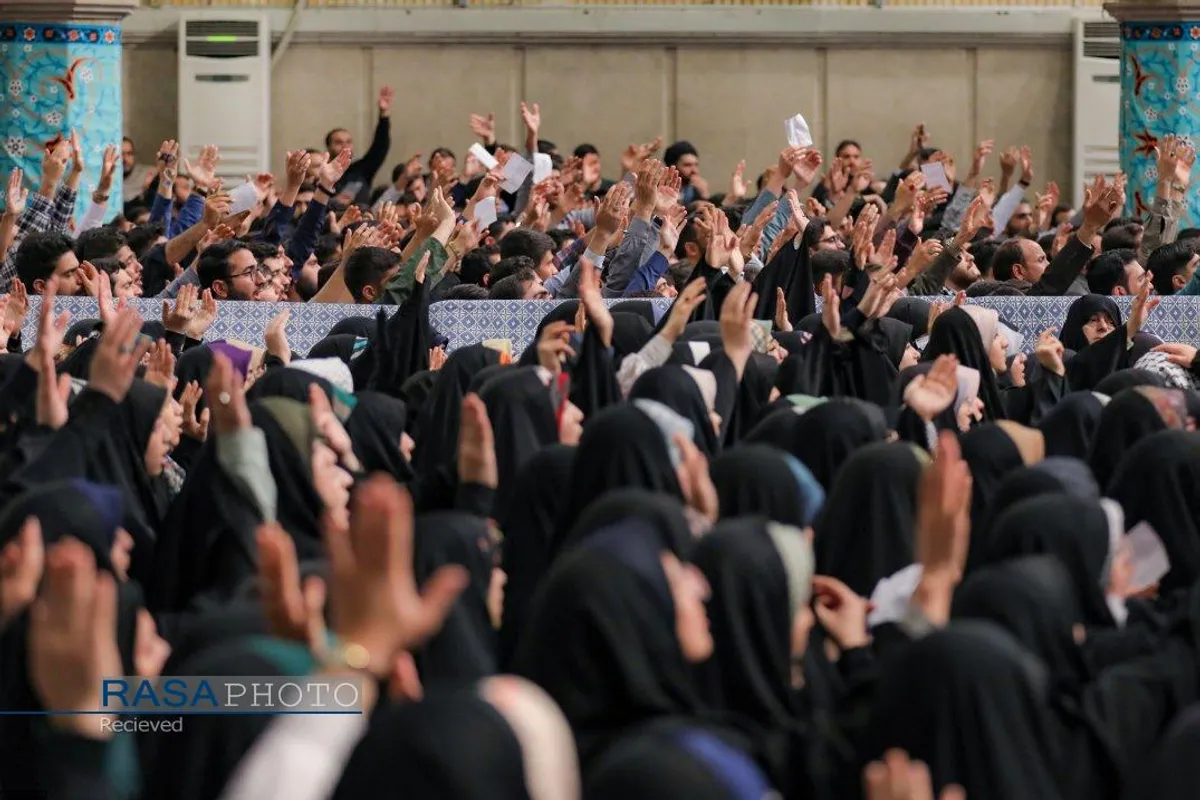 دیدار رمضانی دانشجویان با رهبر معظم انقلاب اسلامی
