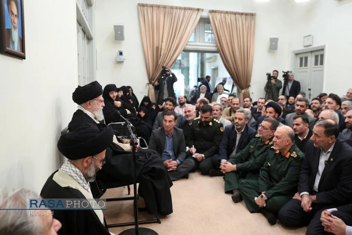 دیدار دست&zwnj;اندرکاران برگزاری کنگره شهدای کاشان با رهبر انقلاب