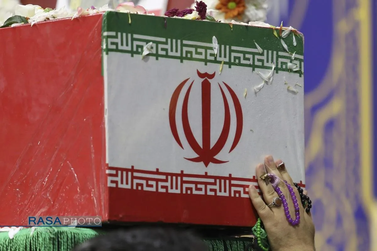 وداع با شهید سپهبد عبدالرحیم موسوی در حرم کریمه اهل بیت (س)