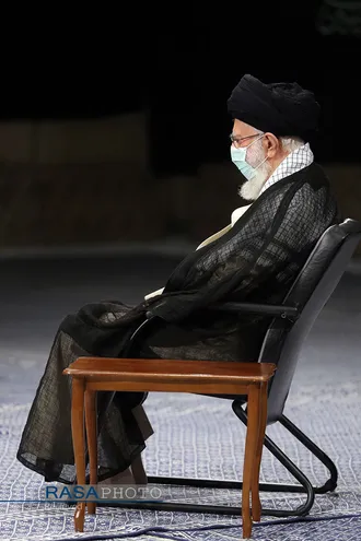 عزاداری سالروز شهادت پیامبر اعظم (ص) و حضرت امام حسن مجتبی (ع) با حضور رهبر انقللاب