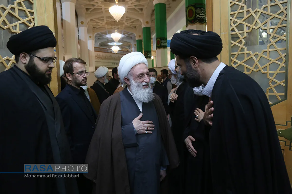 مراسم هفتمین روز درگذشت آیت الله علوی گرگانی&lrm;&lrm;&lrm;&lrm;