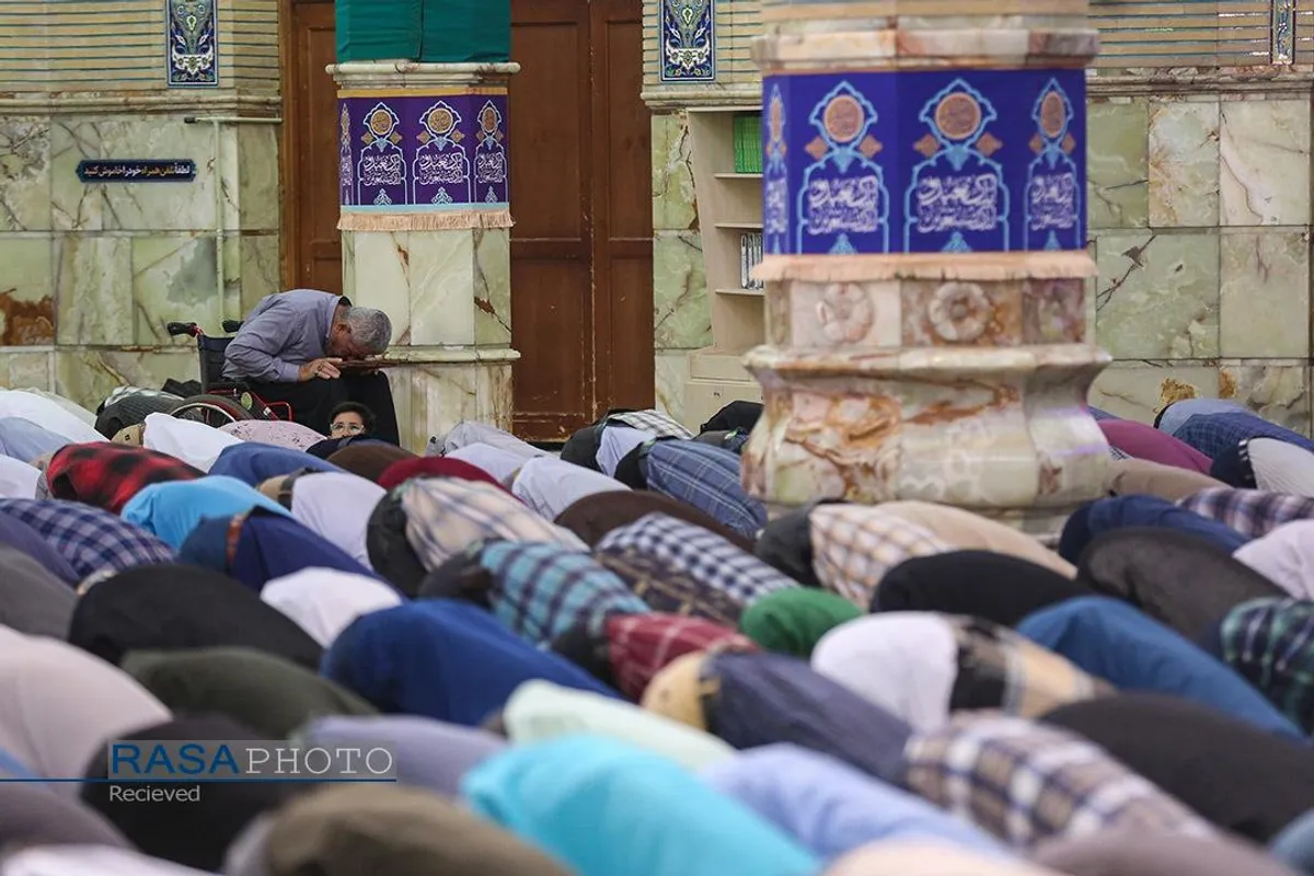 اقامه نماز عید سعید قربان در مسجد مقدس جمکران