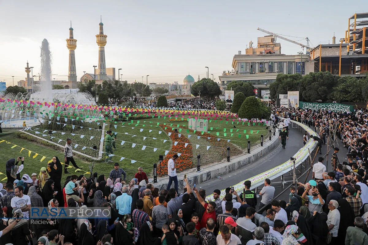 جشن بزرگ امام رضایی&zwnj;ها در مشهد مقدس