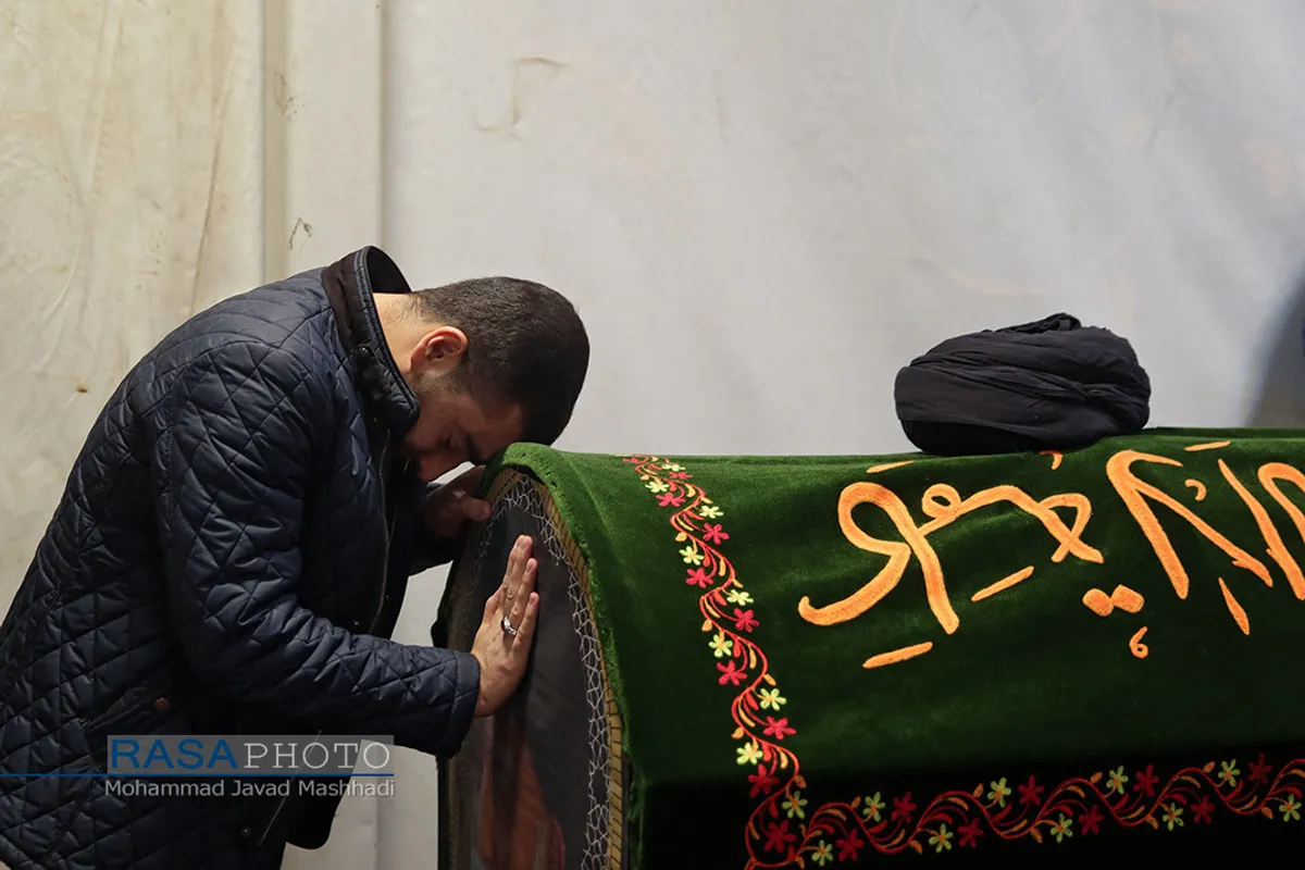 تشییع پیکر آیت&zwnj;الله موسوی خلخالی در مشهد