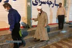 حضور جهادی مدیر حوزه علمیه استان بوشهر در ضدعفونی معابر شهر