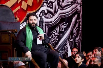 سومین شب عزاداری هیئت رزمندگان اسلام قم در دهه اول محرم ۱۴۴۷