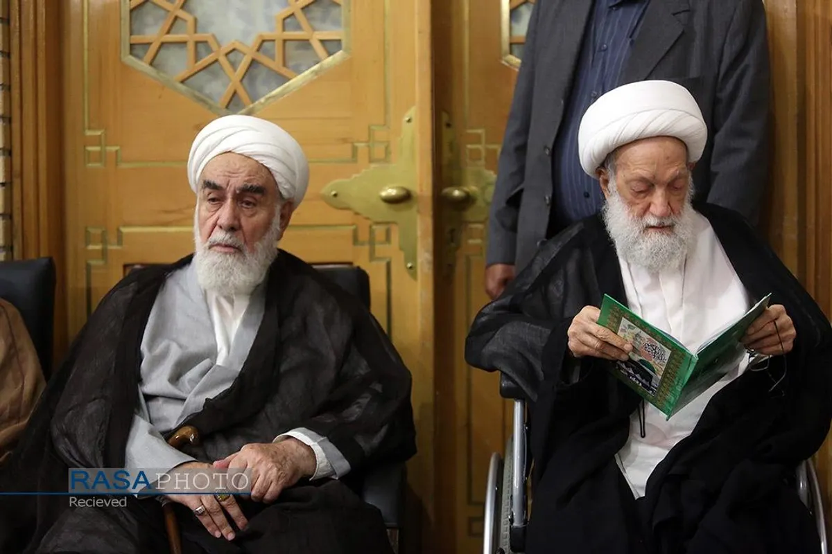 حضور پرشور مردم و علما در مراسم بزرگداشت شهید اسماعیل هنیه در قم