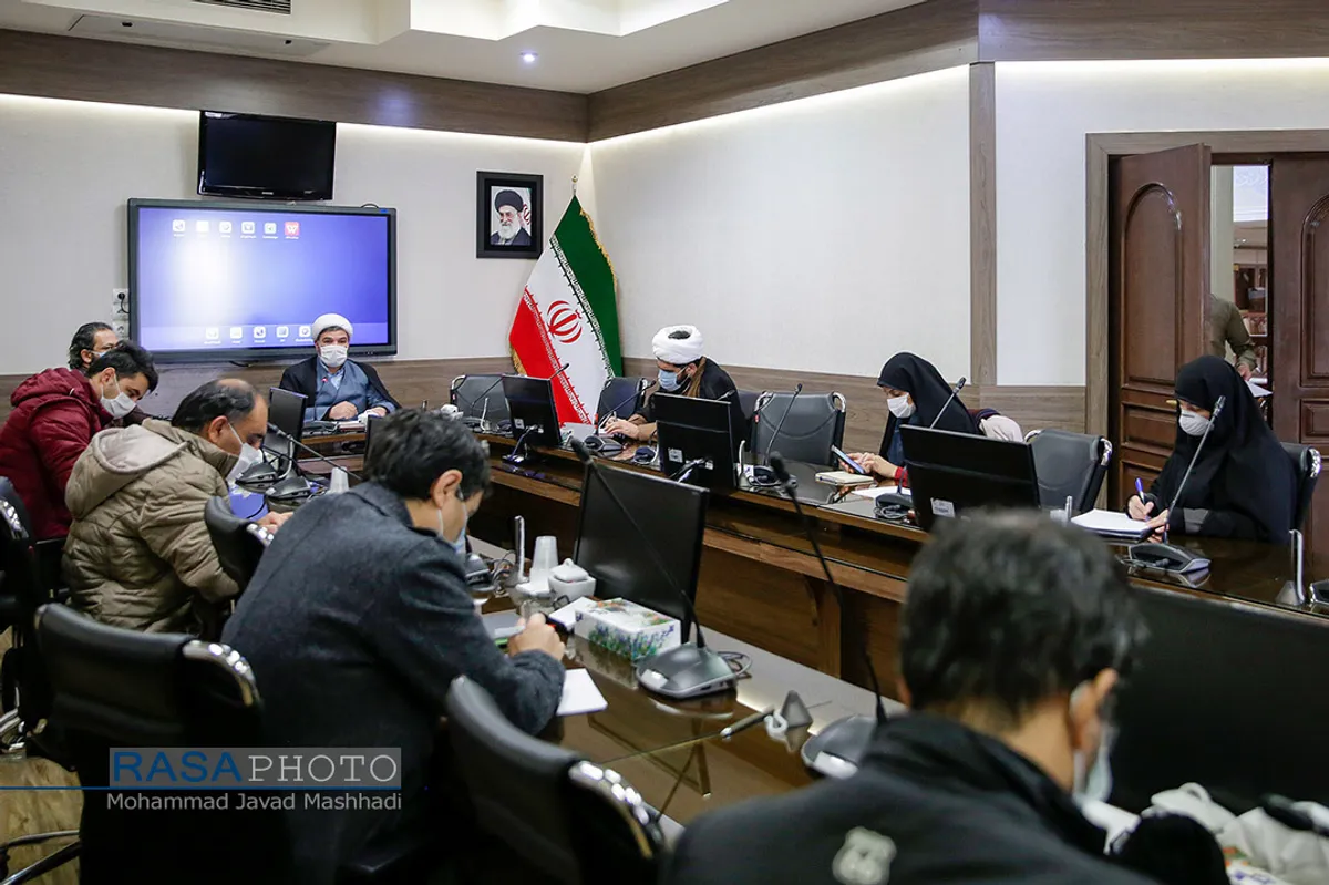 نشست خبری معاون پژوهش حوزه علمیه خراسان&lrm;