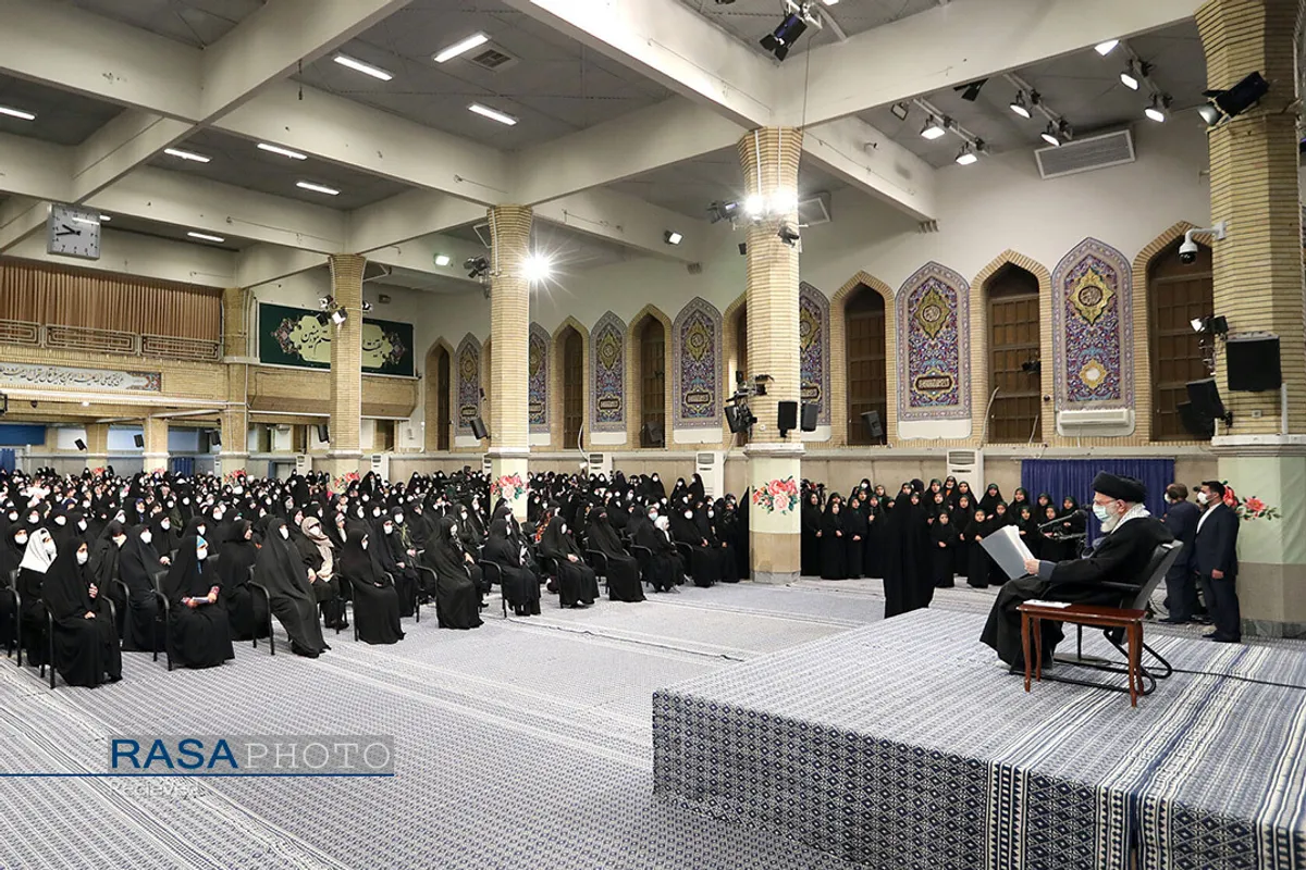 دیدار جمعی از بانوان منتخب کشور با مقام معظم رهبری