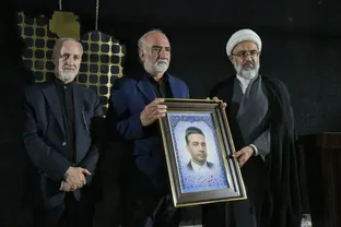 نشست اهالی رسانه در پاسداشت شهید مسعود سلیمی در گلزار شهدای قم