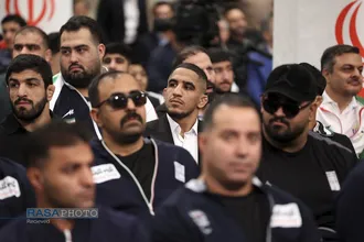 دیدار قهرمانان و مدال&zwnj;آوران ورزشی و المپیادهای علمی جهانی با رهبر انقلاب