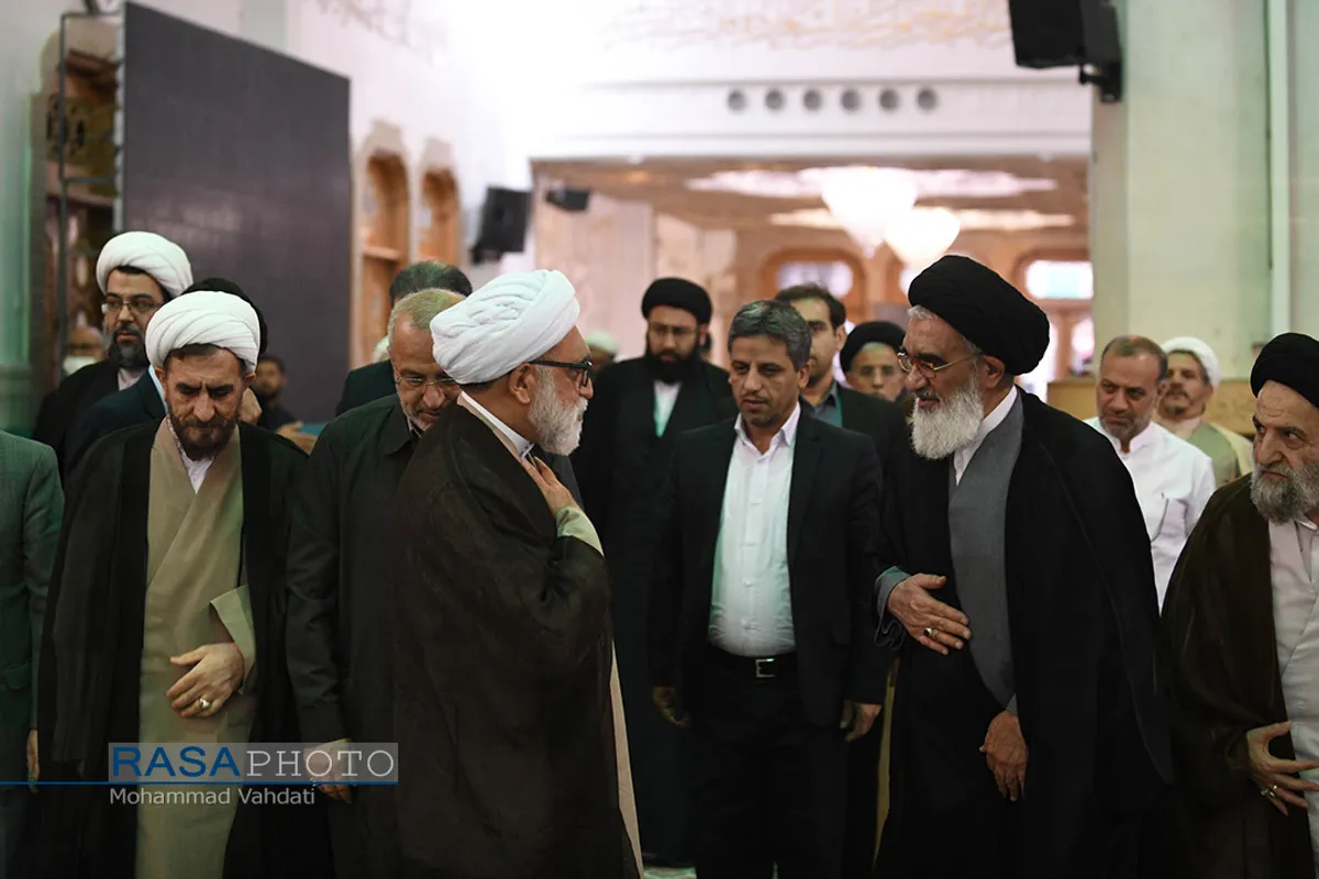 آیین خطبه&zwnj;خوانی آغاز دهه کرامت در حرم حضرت فاطمه معصومه (سلام الله علیها)