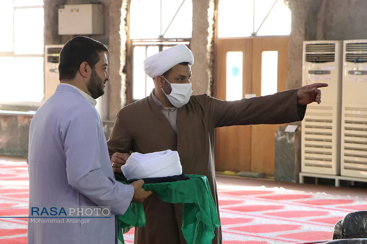 مراسم عمامه گذاری طلاب استان خوزستان بمناسبت عید سعید غدیر