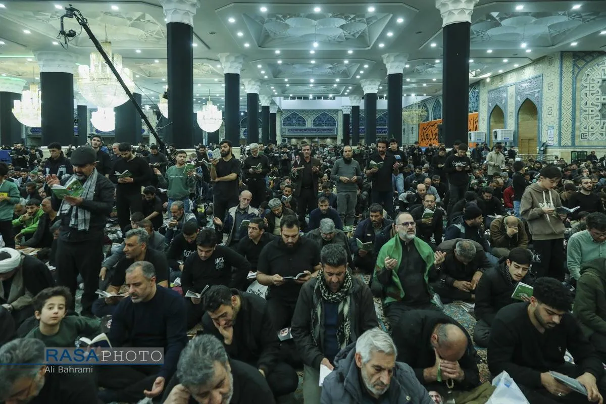 احیاء شب بیست و یکم ماه مبارک رمضان در مسجد مقدس جمکران