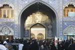 تجمع مردم قم در پی اعلام خبر شهادت رهبر معظم انقلاب