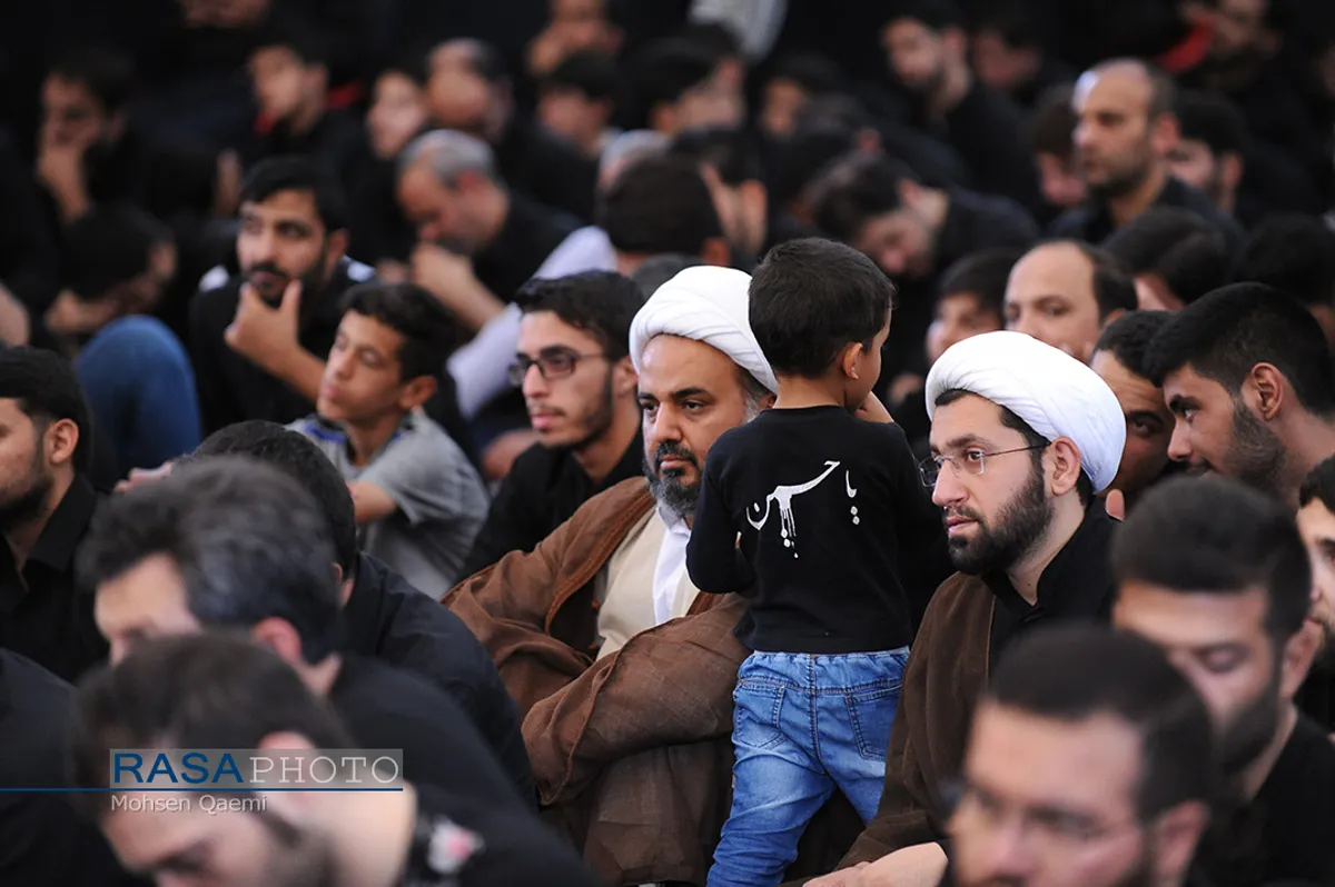 مراسم عزاداری هیئت کف العباس (ع) قم