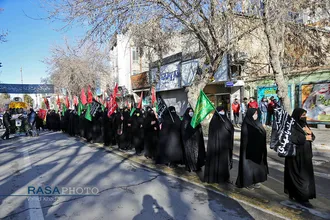 عزاداری روز شهادت حضرت زهرا (سلام&zwnj;الله&zwnj;علیها) در بجنورد