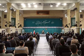 دیدار نخبگان و استعداد&zwnj;های برتر تحصیلی با مقام معظم رهبری