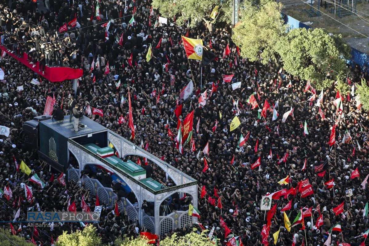 قیام خراسان در تشییع میلیونی رهبر شهید انقلاب اسلامی