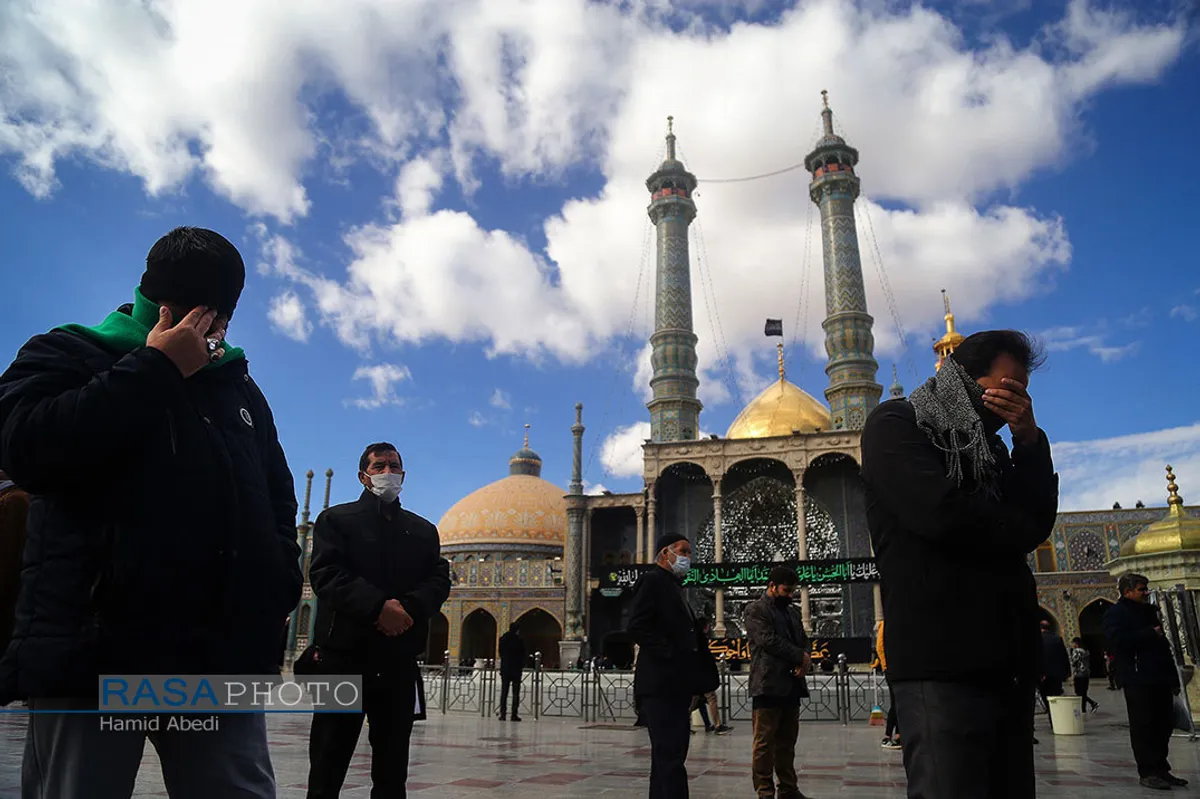 عزاداری روز شهادت حضرت امام هادی (علیه السلام) در حرم حضرت معصومه (س)