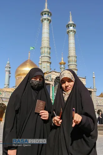 مشارکت مردم قم در انتخابات مجلس شورای اسلامی و مجلس خبرگان رهبری