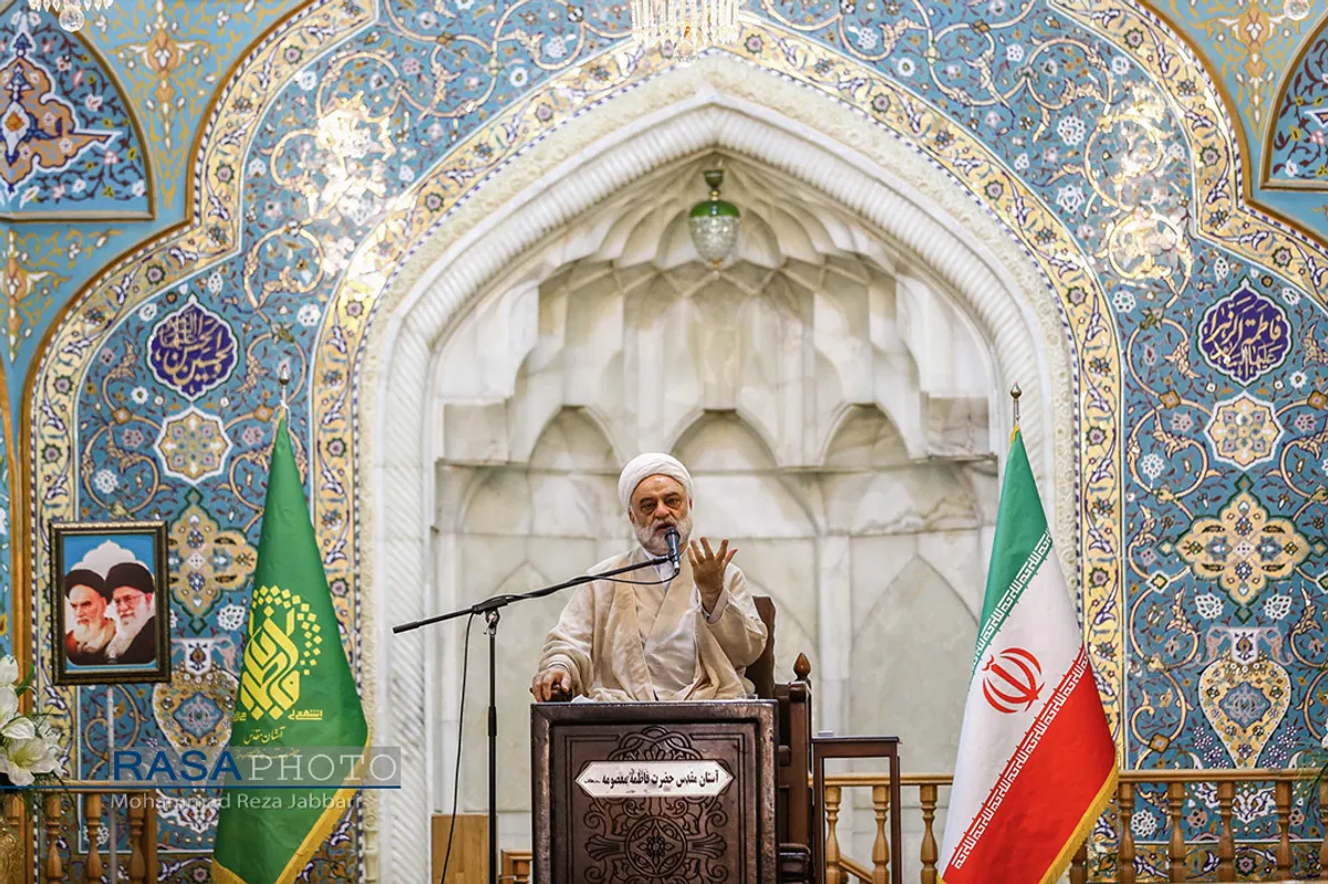 مراسم چهلمین روز شهادت آیت الله سلیمانی