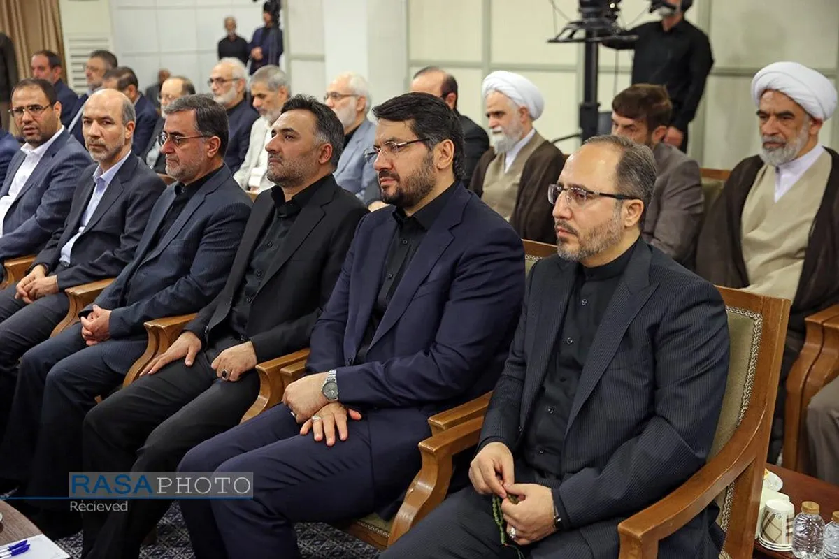 دیدار اعضای هیئت دولت سیزدهم با رهبر معظم انقلاب